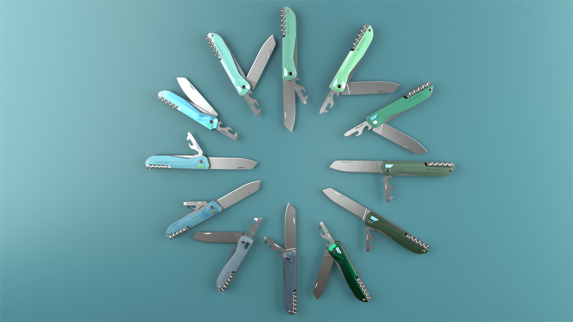 Quechua Multitool-dessus